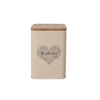 Dóza KAKAO SRDCE 9,5x9,5x14 cm