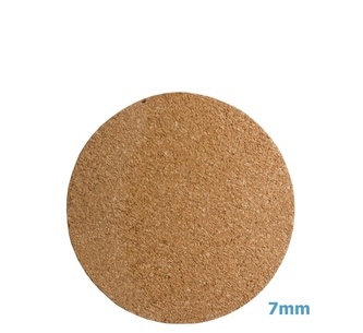 Korkové pr. kulaté pod horké nádobí 25 x 0,7 cm