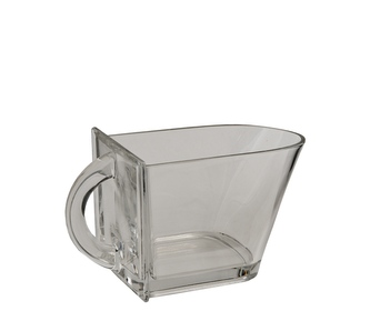 Sklenená zásobnica 15x11x10cm