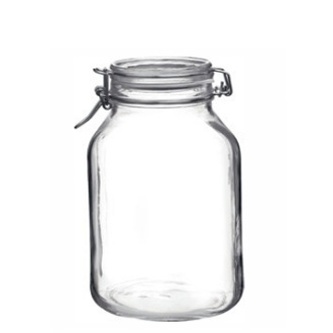 FIDO číre veko zavar. skl. 4 l drôt