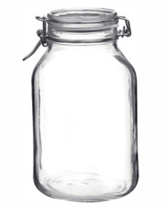 FIDO číre veko zavar. skl. 3 l drôt