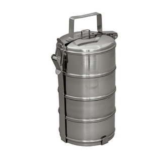 Jedlonosič nerez 4x 800ml misky 25x14cm