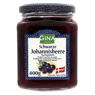 Čierne ríbezle džem, dánska špecialita 400g