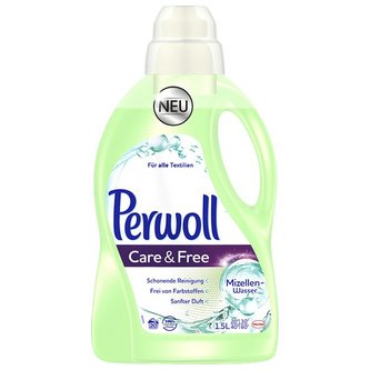Perwoll Care & Free s micelární vodou na všechny textílie 1,5l