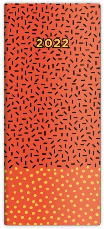 Diář 2022 Napoli - design 1, měsíční kapesní PVC