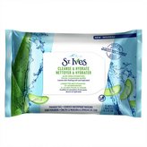 ST IVES čisticí a hydratující vlhčené pleťové ubrousky s Aloe Vera 25ks