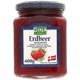 Jahodový džem, dánska špecialita 400g