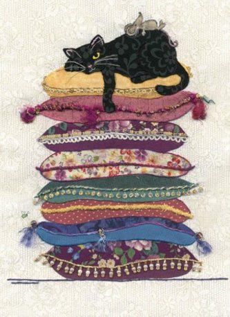 Prianie BUG ART - Mačka na vankúšoch