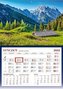 Kalendarz 2022 Ścienny Jednodzieny Alpy