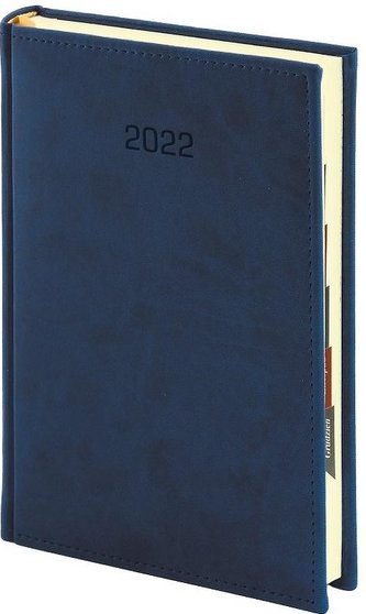 Kalendarz 2022 A4 Vivella tygodniowy Granatowy