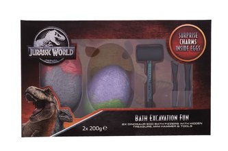 Universal Jurassic World bomba do koupele s překvapením Jurassic World 2 x 200 g + dětské nářadí