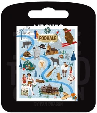 Magnes I love Poland Podhale ILP-MAG-B-ZAK-13