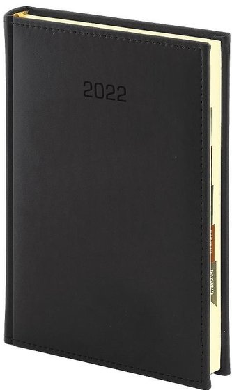 Kalendarz 2022 A4 Vivella tygodniowy Czarny