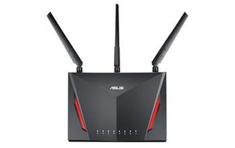 WiFi router Asus RT-AC86U AC2900 Dual-band, 4x GLAN, 1x GWAN, USB, AiMesh