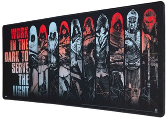 Herní podložka na stůl Assassins Creed: Icons (80 x 35 cm)