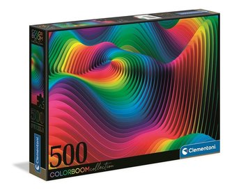 Puzzle 500 farebných vĺn