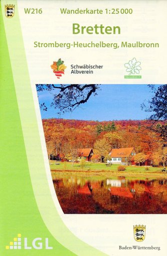 W216 Wanderkarte 1:25 000 Bretten
