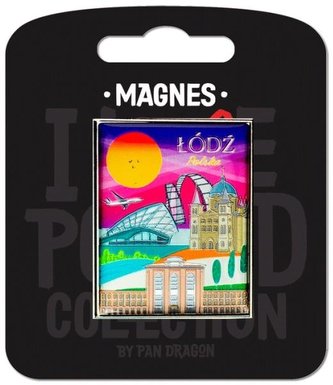 Magnes I love Poland Łódź ILP-MAG-C-LOD-06