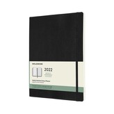 Moleskine Plánovací zápisník 2022 měkký černý XL