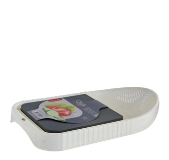 Krájecí a odkládací deska/plast/36x21cm