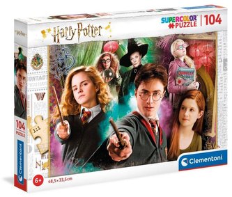 Puzzle 104 Super Kolor Harry Potter