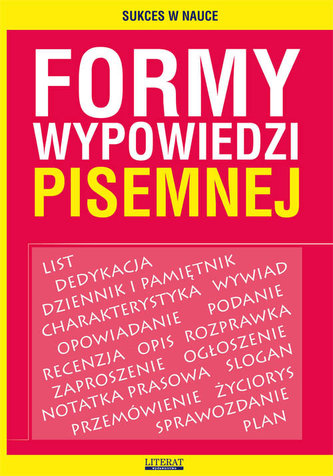Formy wypowiedzi pisemnej