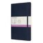 Moleskine Zápisník měkký linkovaný-čistý modrý M