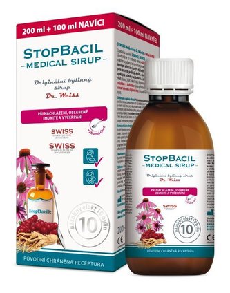 Simply You STOPBACIL Medical sirup Dr. Weiss 200+100 ml NAVÍC