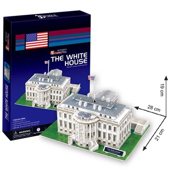 Puzzle 3D Bílý dům - 64 dílků Puzzle 3D Bílý dům - 64 dílků