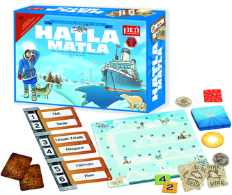 Domorodci a cestovatelé - (Hatla Matla) desková párty hra