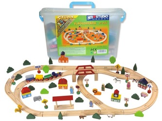 Vláčkodráha 95 dílů