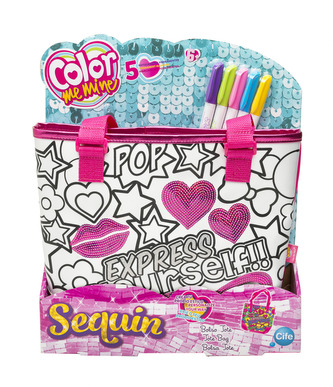 Color me mine Sequin Tote kabelka