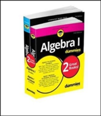 Algebra I For Dummies Book + Workbook Bundle