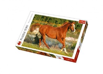 Puzzle Kůň 500 dílků 48x34cm v krabici 40x27x4,5cm
