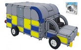 Stavebnice SEVA RESCUE 2 (policie) plast 534ks v krabici 35x33x8cm