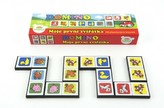 Domino Moje prvé zvieratká 28ks spoločenská hra v krabičke 21x6x3cm