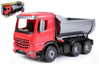 Auto sklápač Worxx plast 46cm 1:15 v krabici Mercedes Arocs