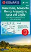 KOMPASS Wanderkarte Maremma, Grosseto, Monte Argentario, Isola del Giglio 1:50 000