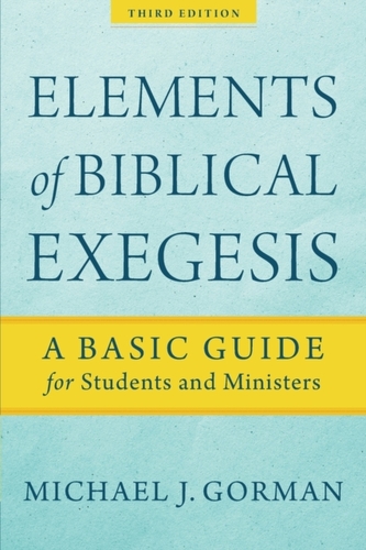 Elements of Biblical Exegesis