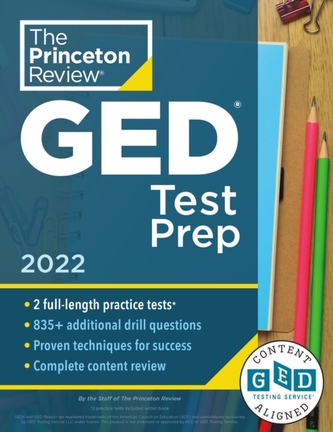 Princeton Review GED Test Prep, 2022
