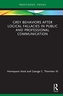 Grey Behaviors after Logical Fallacies in Public and Professional Communication