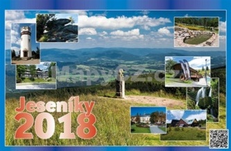 Jeseníky 2018 - stolní kalendář