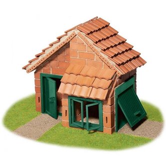 Stavebnica Teifoc Domček Albert 200ks v krabici 35x29x8cm