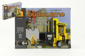 Stavebnica Dromader Auto Vysokozdvižný Vozík 29501 206ks v krabici 25,5x18,5x4,5cm