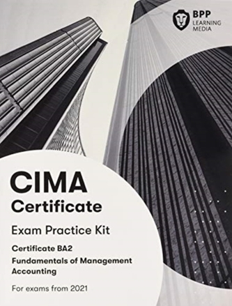 CIMA BA2 Fundamentals of Management Accounting