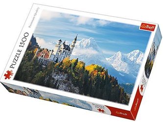 Puzzle 1500 - Bavorské Alpy TREFL
