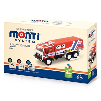 Stavebnica Monti 10 Rallye Dakar Tatra 815 1:48 v krabici 22x15x6cm