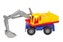 Auto bagr plast 27cm 24m+