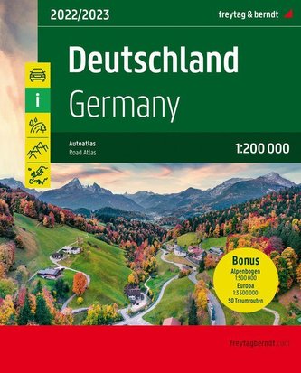 Deutschland, Autoatlas 1:200.000