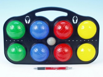 Petanque koule plast 8ks